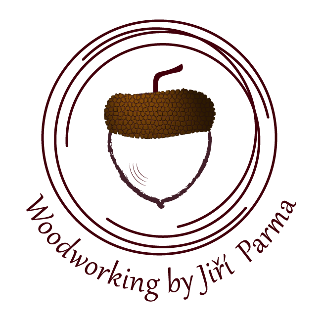 Acorn logo Woodworking by Jiri Parma logo
